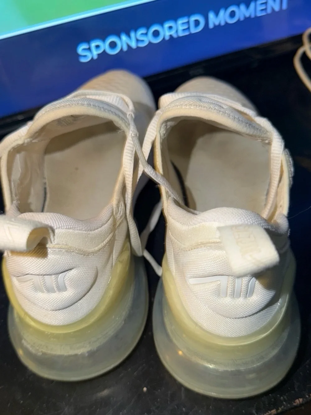 Nike Kids White Air270 Lightweight Sneakers